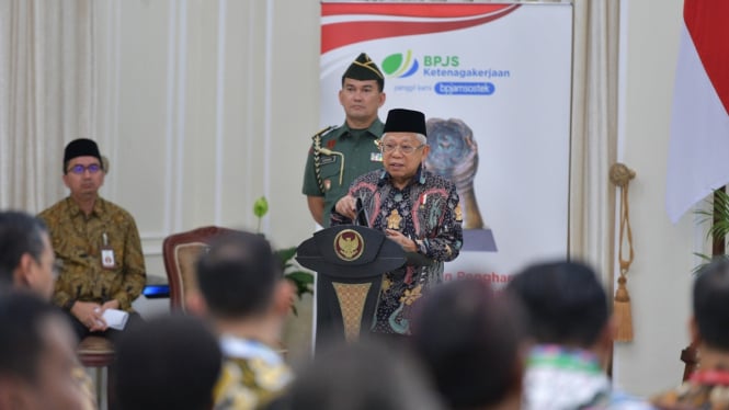 Wapres Maruf Tegas dalam Meningkatnya Kasus COVID-19 yang Penting Vaksinasi