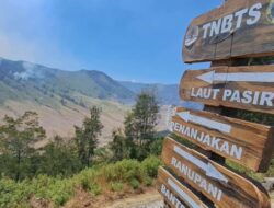 Kunjungan Wisata Gunung Bromo Menurun Drastis Setelah Terjadi Kebakaran Hutan