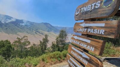 Kunjungan Wisata Gunung Bromo Menurun Drastis Setelah Terjadi Kebakaran Hutan