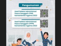 Sanggahan Calon ASN Kemenag yang Lulus Seleksi Administrasi dengan Nomor 2.123