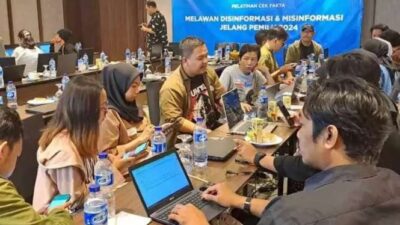 AMSI Mengadakan Pelatihan bagi 30 Jurnalis untuk Membatasi Penyebaran Berita Palsu Menjelang Pemilu 2024