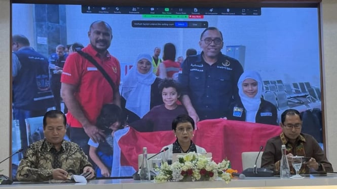 Cerita Rumitnya Proses Evakuasi Satu Keluarga di Gaza Selatan Palestina Menurut Menlu Retno Marsudi