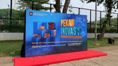 Penerima Penghargaan di Pekan Inovasi Perkembangan Desa dan Kelurahan 2023