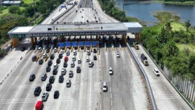 Contraflow Dihentikan di Tol Jakarta-Cikampek karena Kepadatan Arus Kendaraan Mencair