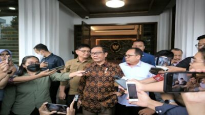 Mahfud Tegaskan Pemerintah Belum Menyetujui Revisi UU MK, Minta DPR Tunda Persetujuan Terlebih Dahulu