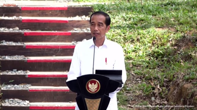 Presiden Jokowi Mencanangkan Resmikannya 3 TPA dan Menekankan Bahwa Pengelolaan Sampah Tidaklah Mudah