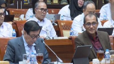 Yasonna Menyerahkan Keputusan Pengganti Prof Eddy kepada Bapak Presiden