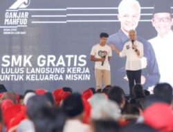 Ganjar Berjanji Membuat 1 SMK Gratis di Setiap Kabupaten/Kota dengan Anggaran Rp 50 Triliun