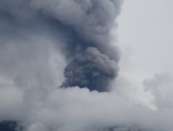 Gunung Marapi Meletus Kembali Jumat Ini, Abu Vulkanik Terlihat Tebal