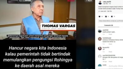 70 Juta Pengungsi Rohingya Diperkirakan Tiba di Indonesia