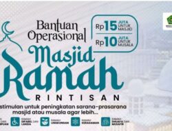 Syarat Pengajuan Bantuan Operasional bagi Masjid Ramah