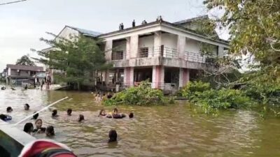 Banjir Melanda Delapan Kabupaten di Kalbar karena Hujan yang Intens