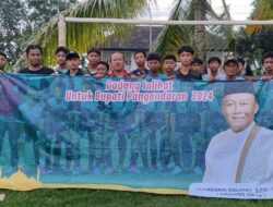 Milenial Pangandaran Deklarasi Dukung Dadang-Iwan Maju Pilkada 2024