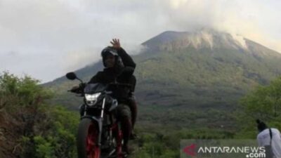 Menurut Pos Pengamatan, Gunung Ile Lewotolok Mengalami 94 Gempa Embusan