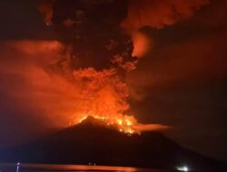 Gunung Ruang biasa mengeluarkan awan panas, kata PVMBG