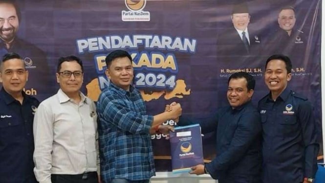 Pj Gubernur NTB Ikut Pilkada, Mendaftar Melalui Partai Nasdem