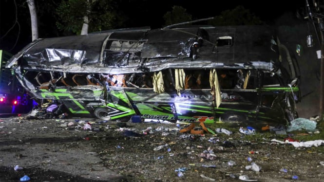 Polisi Mengungkap Kondisi Mengerikan Bus Maut di Subang Sebelum Kecelakaan