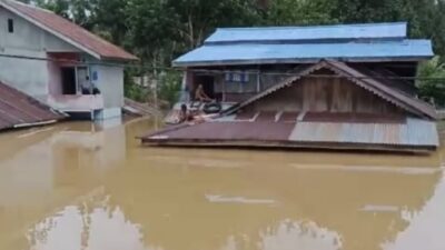 Banjir Menggenangi Enam Desa di Landak Kalimantan Barat, 300 Rumah Warga Tertimpa Banjir