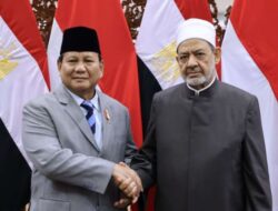 Imam Besar Al Azhar Berdoa untuk Prabowo saat Kunjungan di Kemhan