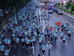 Riau Bhayangkara Run 2024: Jalan Sudirman Pekanbaru Dipadati 10 Ribu Peserta, Seperti Lautan Manusia