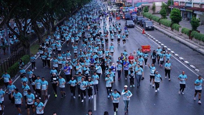 Riau Bhayangkara Run 2024 di Pekanbaru Dimeriahkan Oleh 10 Ribu Peserta