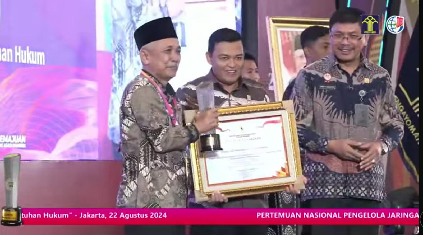 DPRD Pangandaran Raih Gelar Juara 1 Terbaik Nasional di JDIH tahun 2024