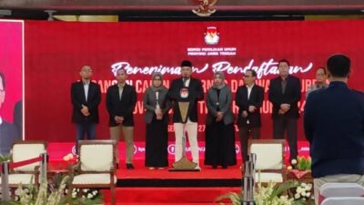 Andika-Hendi and Luthfi-Taj Yasin Declared as Jateng Governor and Deputy Governor Candidates