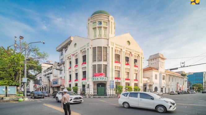 Kementerian PUPR Menyelesaikan Revitalisasi Kawasan Kota Lama Kesawan untuk Meningkatkan Wisata Heritage Medan