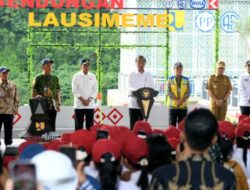 Jokowi: Bendungan Lau Simeme Dapat Mengurangi Banjir dan Mengairi Persawahan