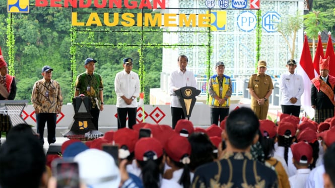 Jokowi: Bendungan Lau Simeme Dapat Mengurangi Banjir dan Mengairi Persawahan